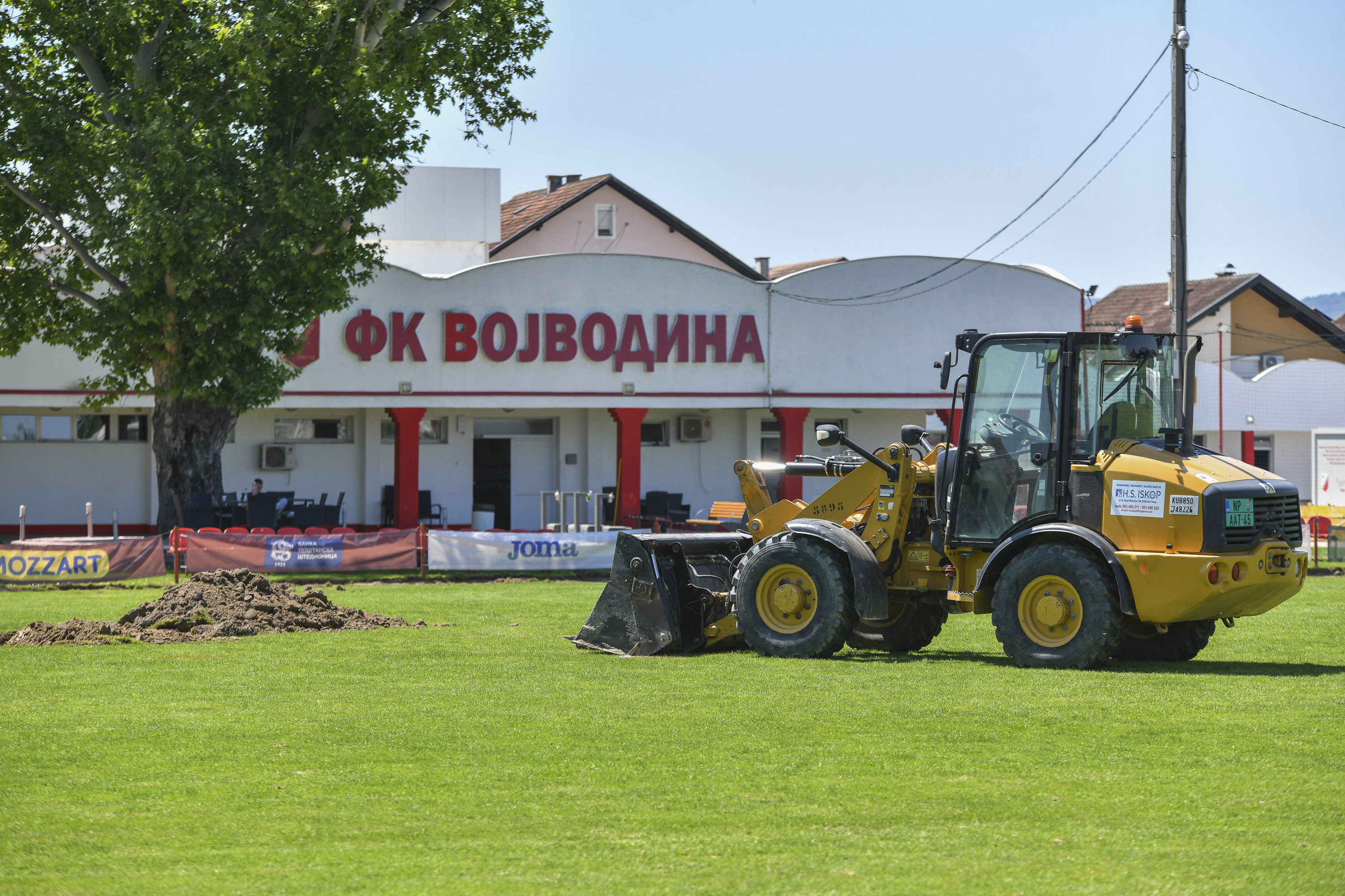 Voša misli budućnost, FC "Vujadin Boškov" po najvećim standardima